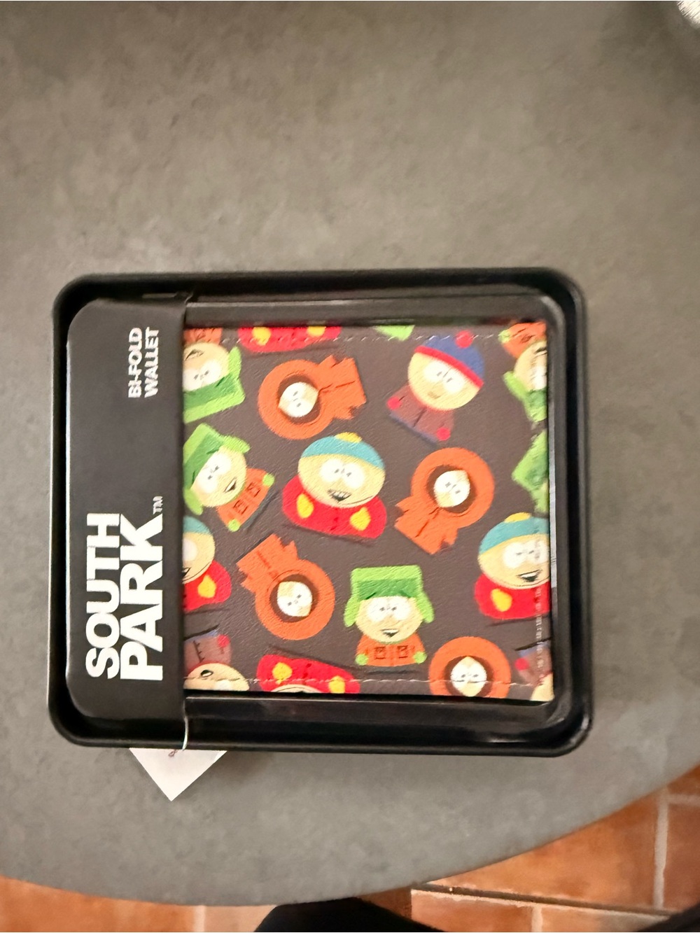 Kids' Bifold Wallet – Multicolor Character Print